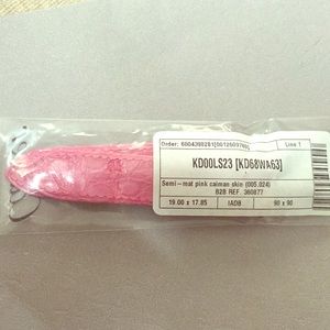 Cartier Authentic Roadster Watch Band Pink Caiman